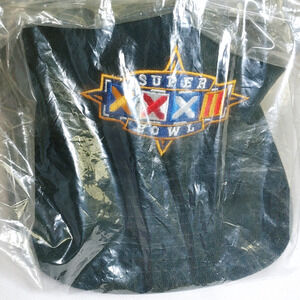 Super Bowl XXXII Hat Denver Broncos 1998 Black SnapBack San Diego NWT-Sealed